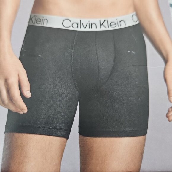 4 Pk Calvin Klein Microfiber Boxer Brief Men's Medium 32-34 Classic Fit NEW NIB - Picture 4 of 16